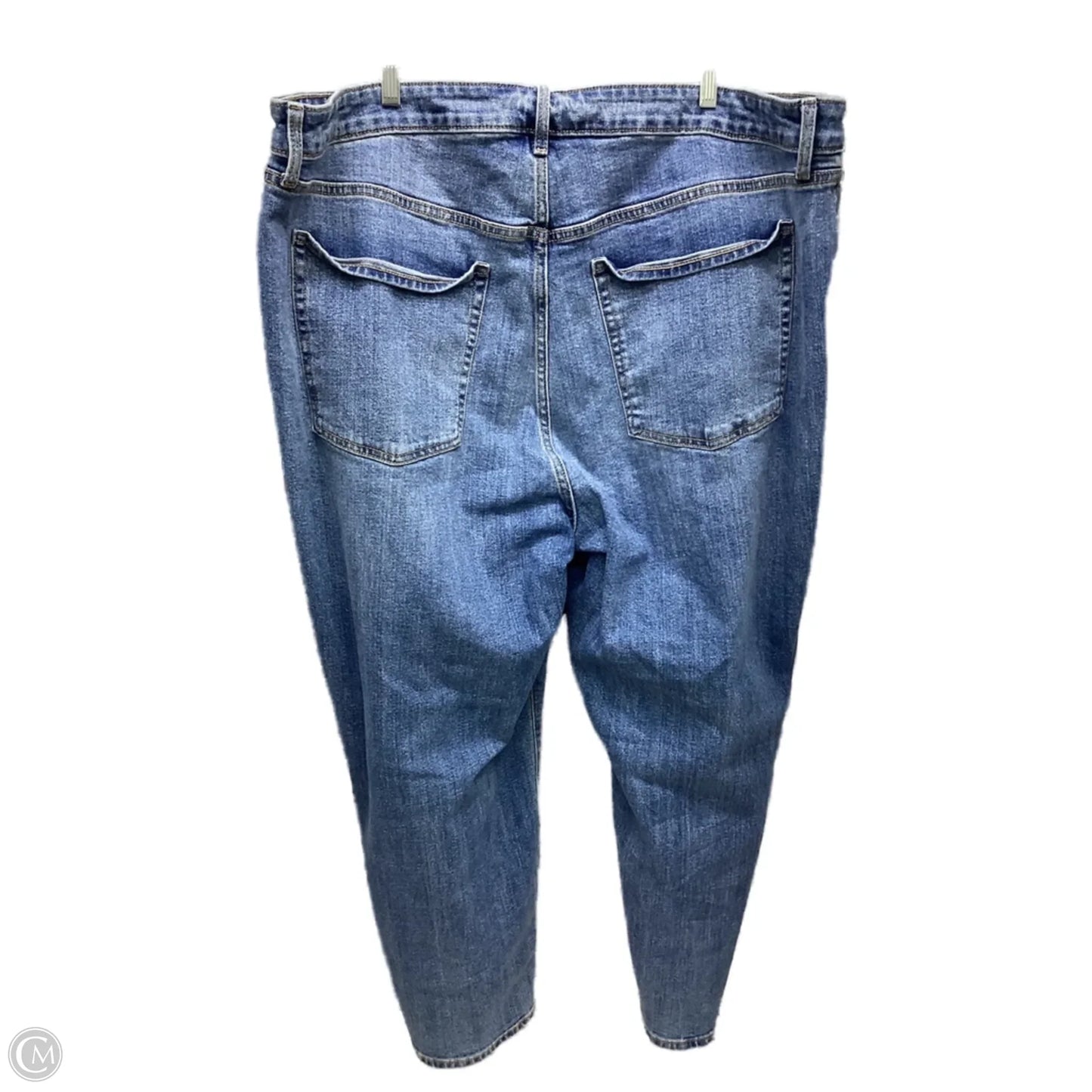 Jeans Straight By Old Navy In Blue Denim, Size: 24
