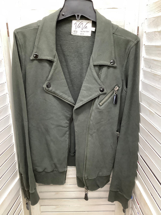 Jacket Other By Clothes Mentor In Green, Size: L