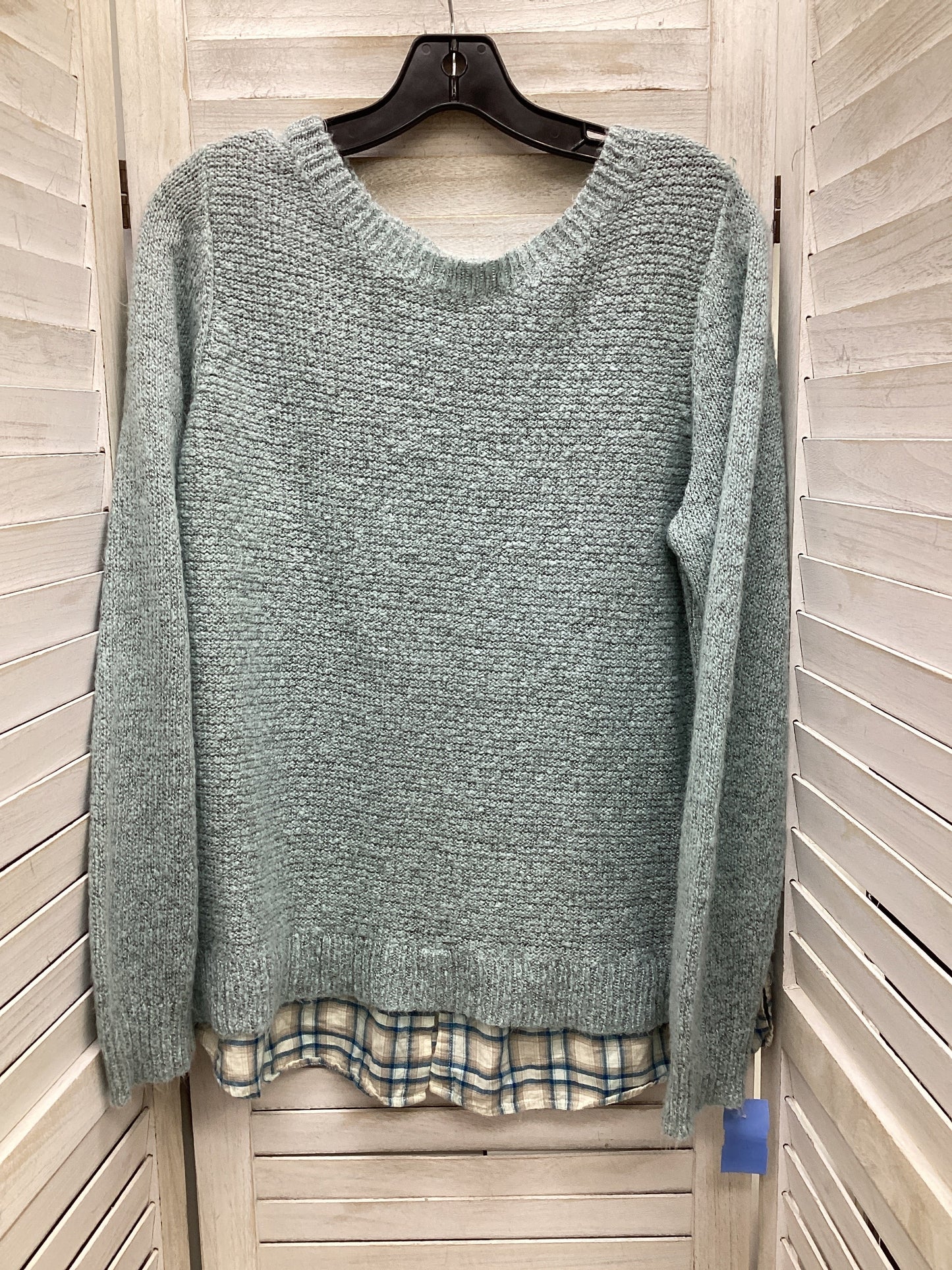 Sweater By Sonoma In Teal, Size: L