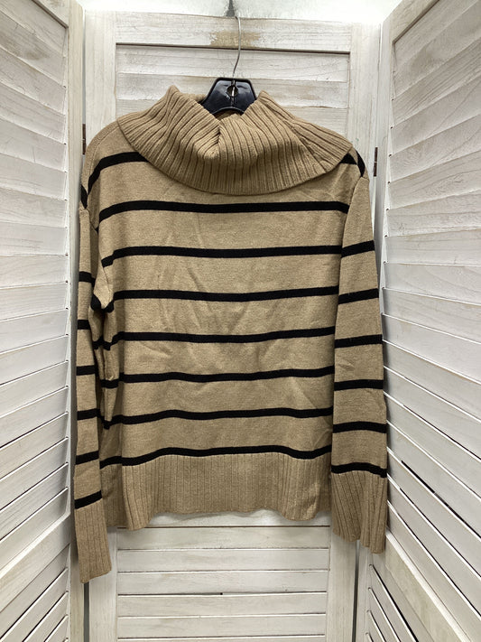 Sweater By Ellen Tracy In Striped Pattern, Size: Xs