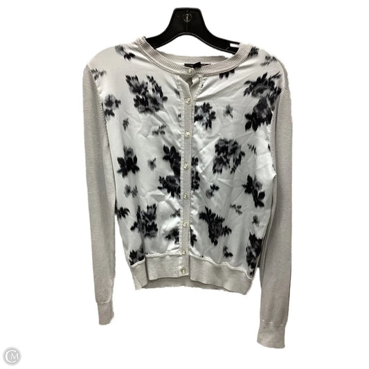 Cardigan By Ann Taylor In Grey, Size: M