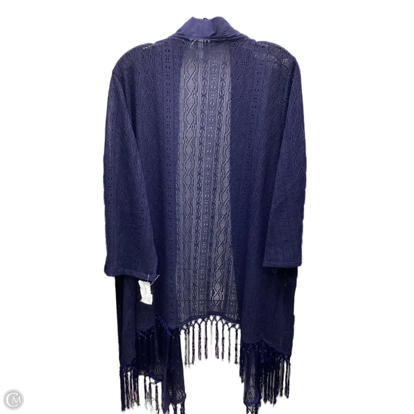 Cardigan By Catherines In Blue, Size: 2x