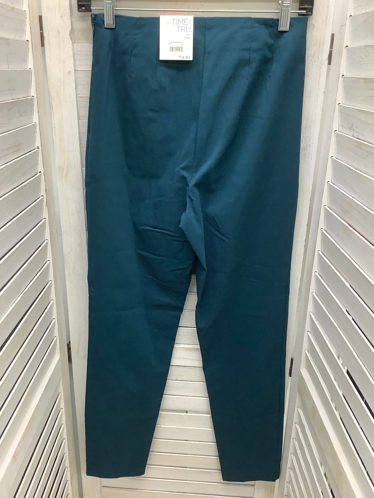 Pants Chinos & Khakis By Time And Tru In Teal, Size: 6