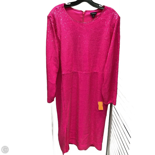 Dress Party Midi By Torrid In Pink, Size: 22