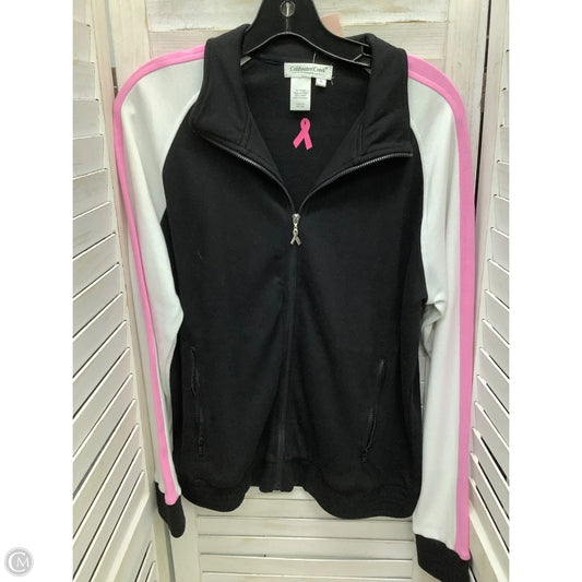 Athletic Jacket By Coldwater Creek In Multi-colored, Size: M