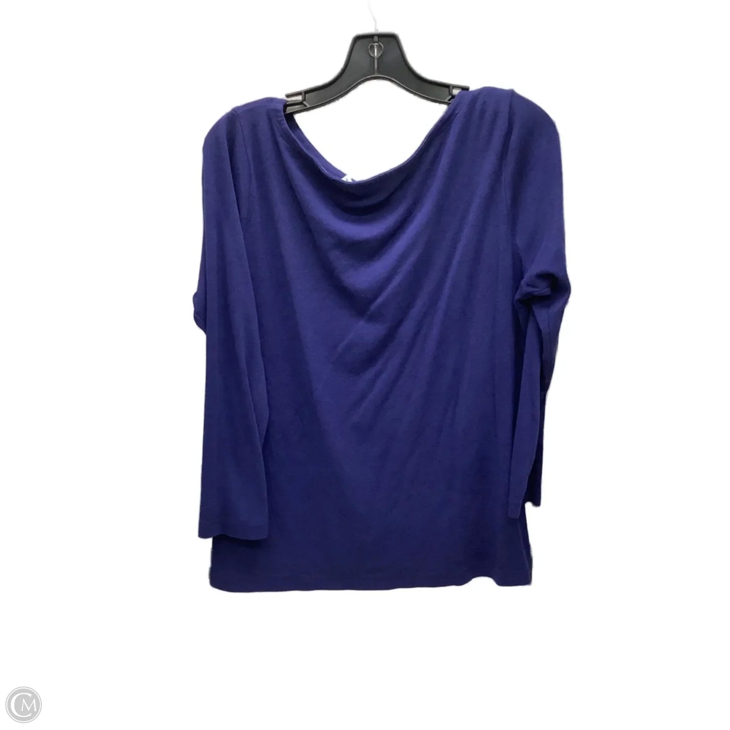 Top Long Sleeve By Vineyard Vines In Blue, Size: Xl