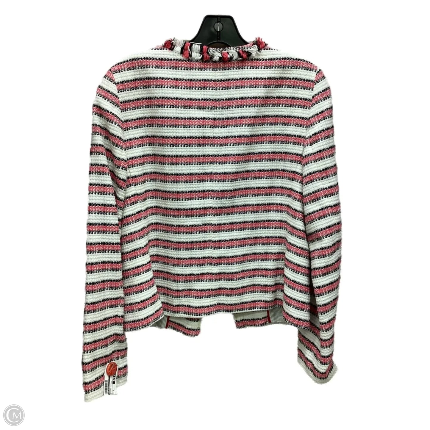 Blazer By Talbots In Striped Pattern, Size: 6