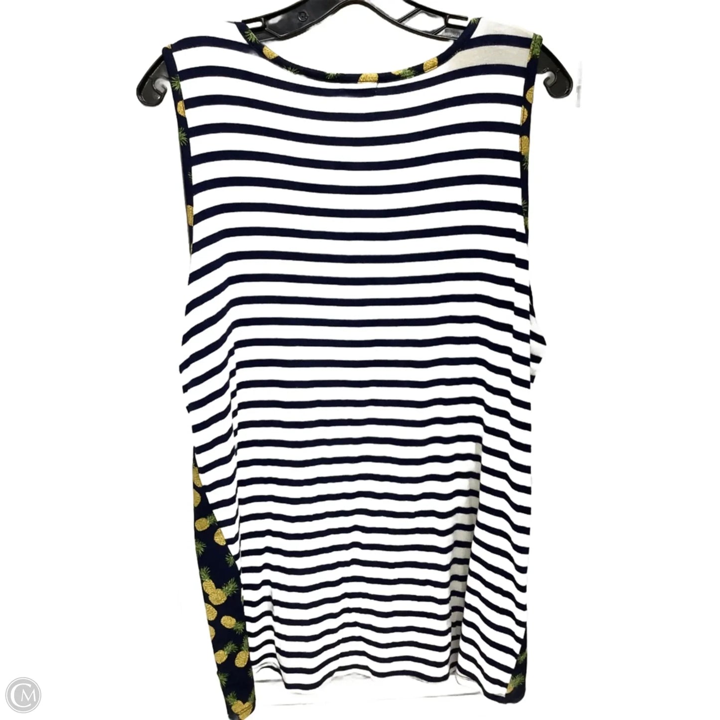 Top Sleeveless By Westport In Striped Pattern, Size: Xl