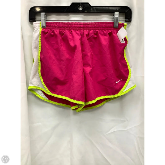 Athletic Shorts By Nike Apparel In Pink, Size: L