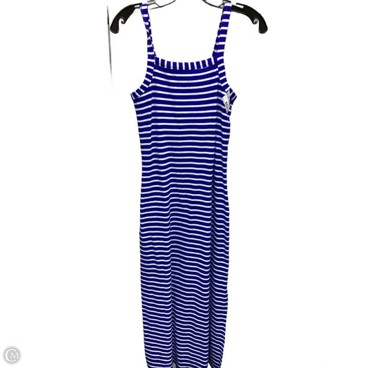 Dress Casual Maxi By Loft In Striped Pattern, Size: 0