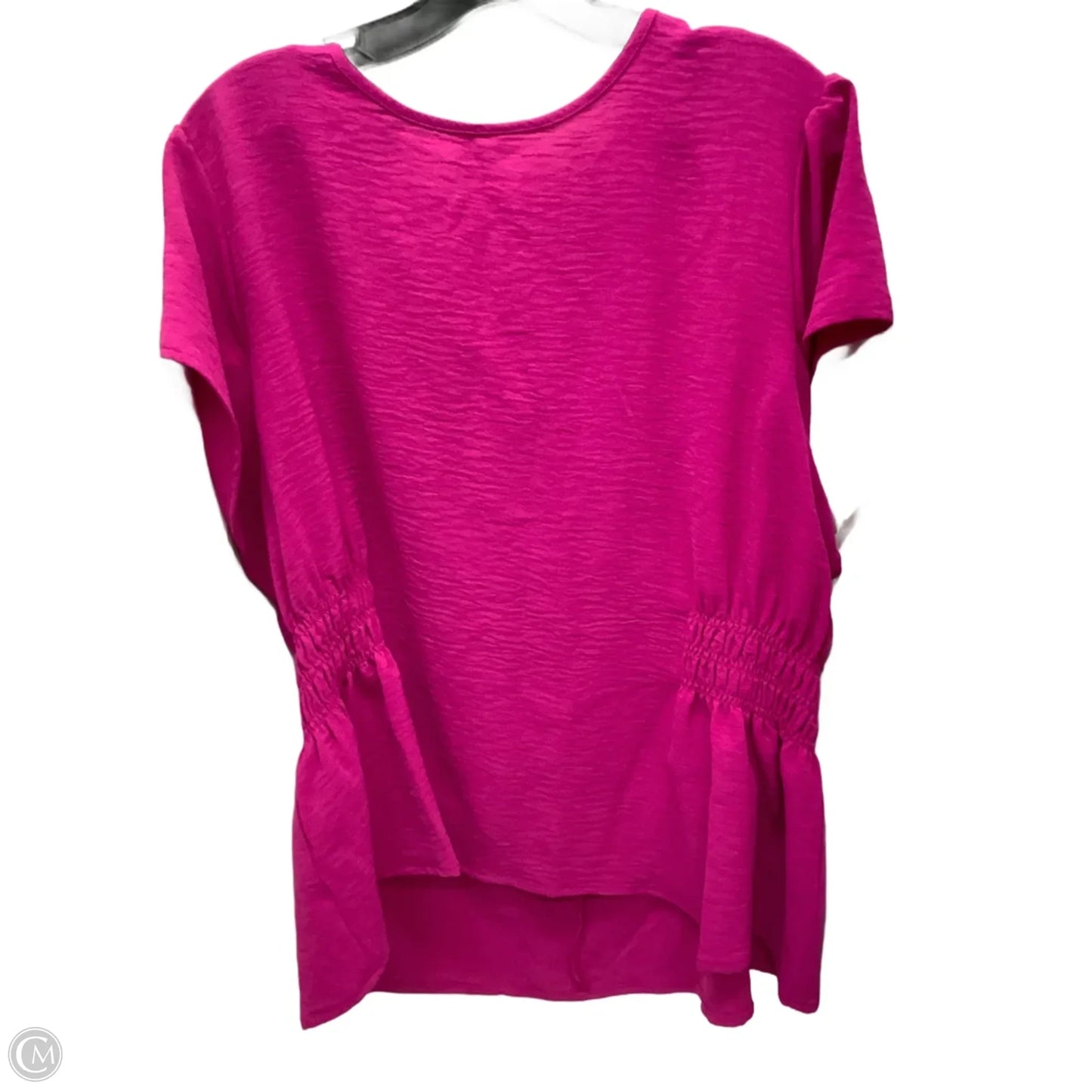 Top Short Sleeve By Nine West Apparel In Purple, Size: Xl