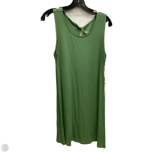 Dress Casual Midi By Market & Spruce In Green, Size: M