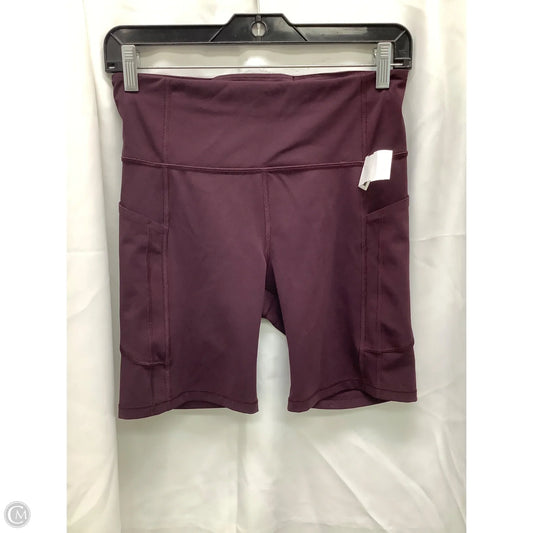 Athletic Shorts By Athleta In Maroon, Size: M