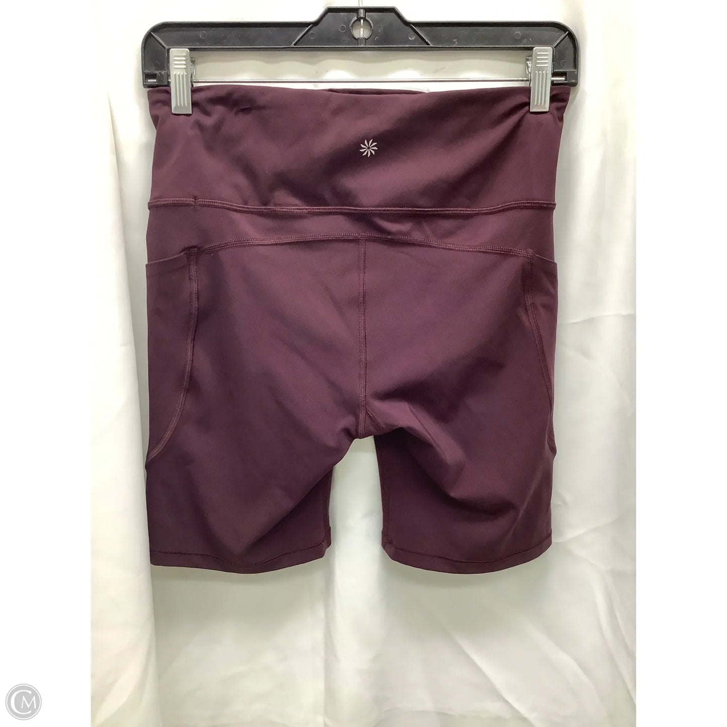 Athletic Shorts By Athleta In Maroon, Size: M