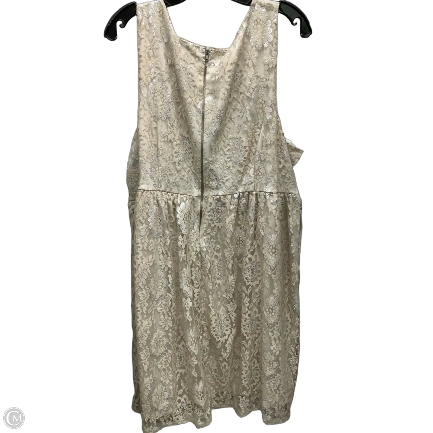 Dress Party Midi By Torrid In Ivory, Size: 26