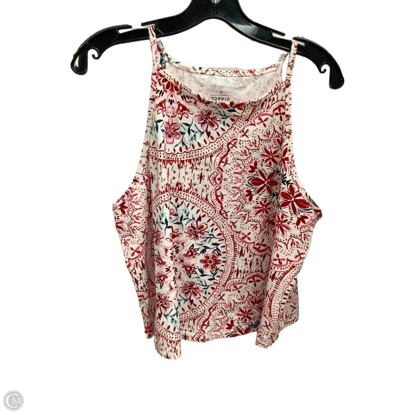 Tank Top By Torrid In Floral Print, Size: 3x