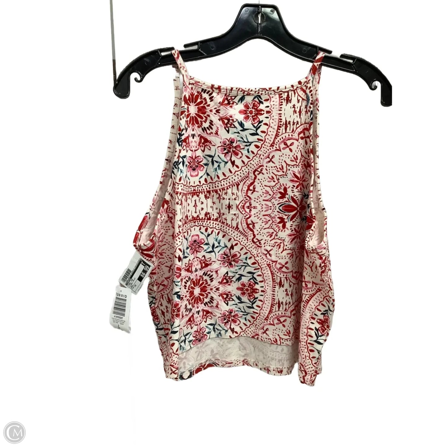 Tank Top By Torrid In Floral Print, Size: 3x