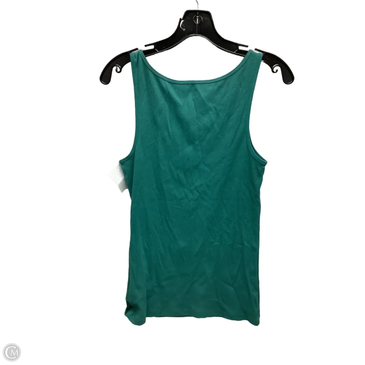 Top Sleeveless By Gap In Green, Size: L
