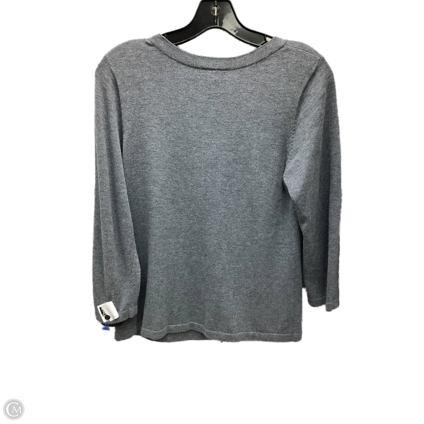 Cardigan By Ab Studio In Grey, Size: M