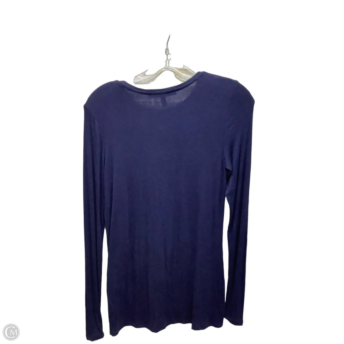 Top Long Sleeve By White House Black Market In Blue, Size: S