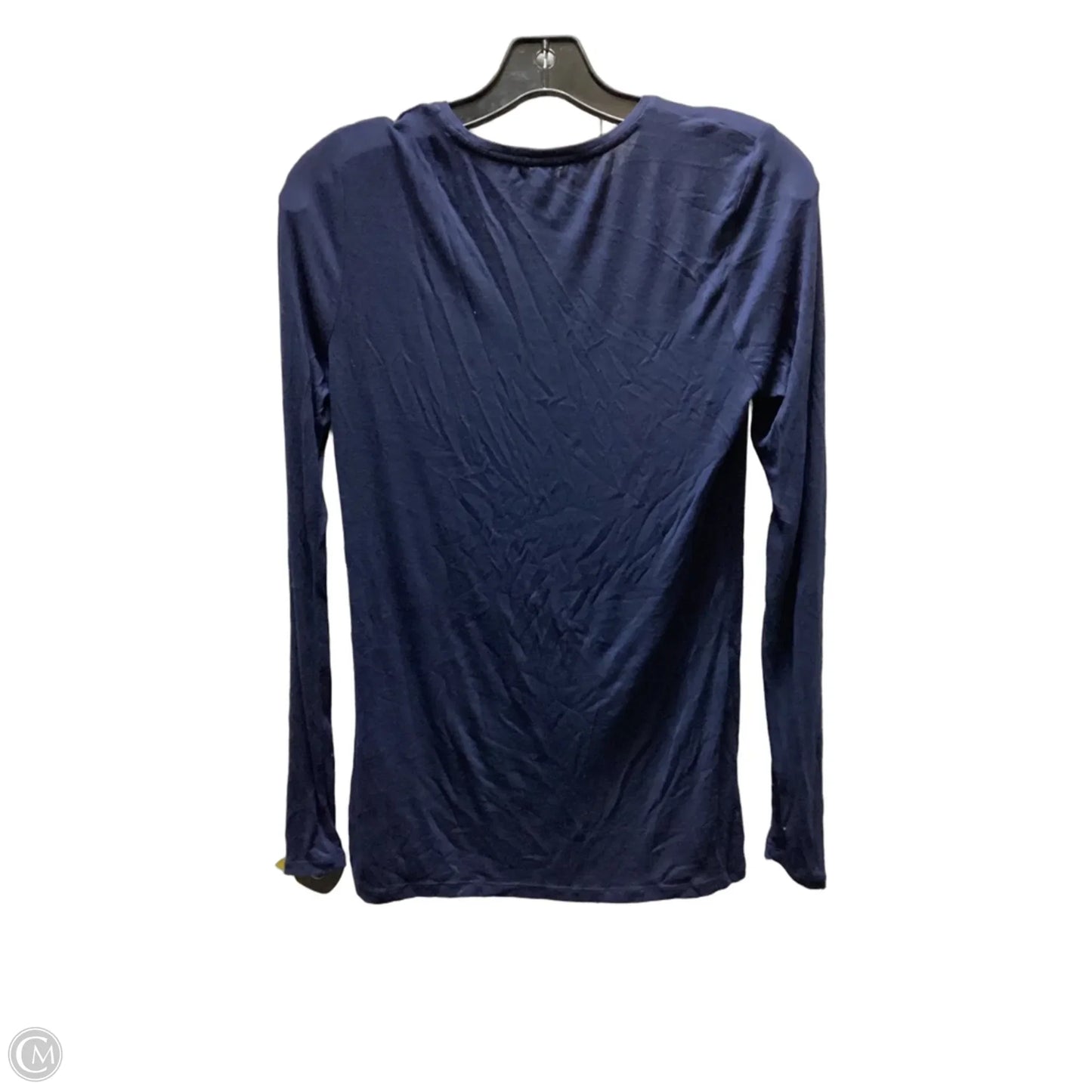 Top Long Sleeve By White House Black Market In Blue, Size: S