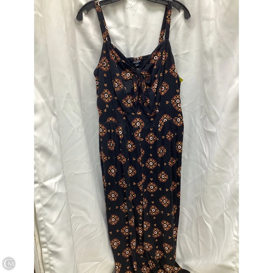 Jumpsuit By Torrid In Floral Print, Size: 1x