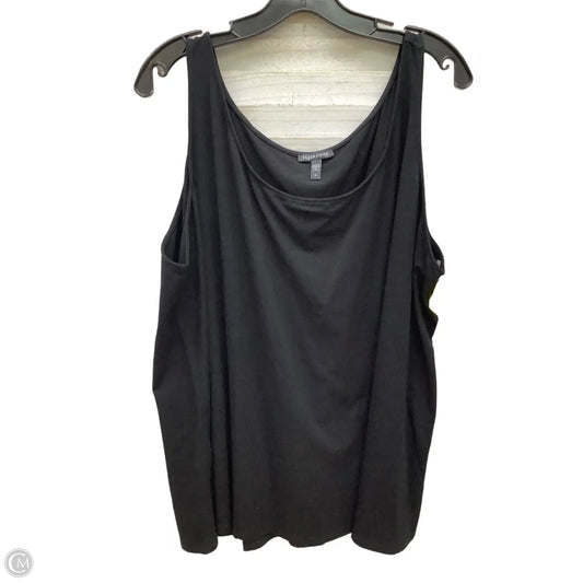 Top Sleeveless By Eileen Fisher In Black, Size: 3x