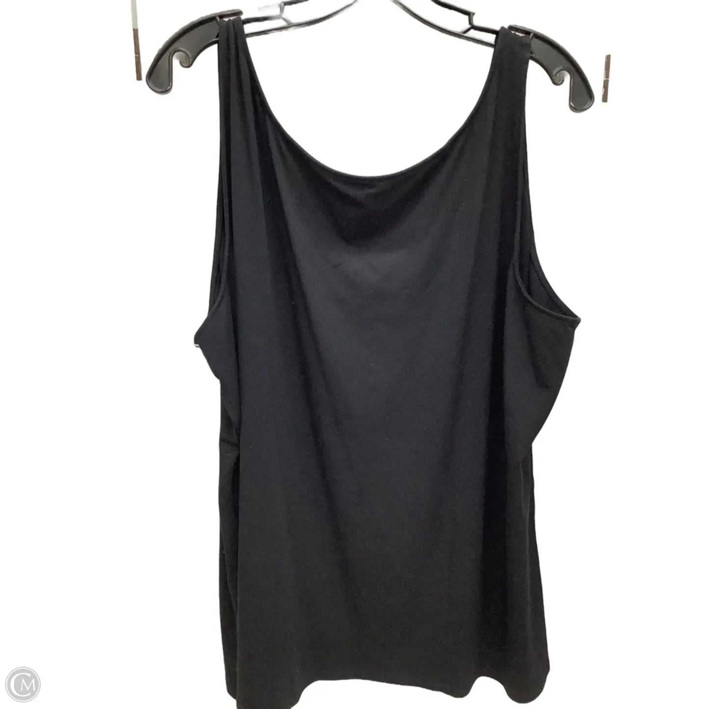 Top Sleeveless By Eileen Fisher In Black, Size: 3x