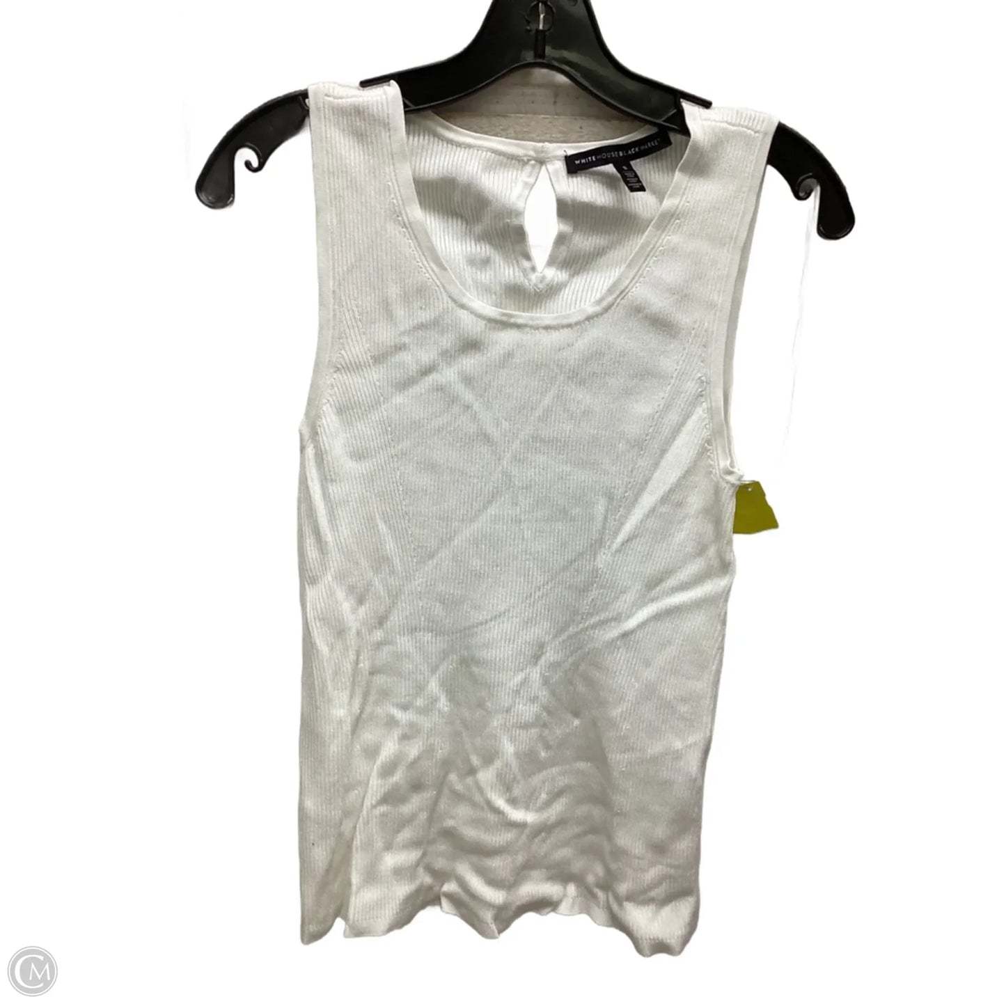 Top Sleeveless By White House Black Market In White, Size: S