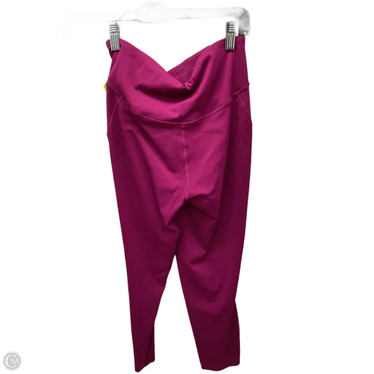 Athletic Leggings By Lululemon In Purple, Size: 8