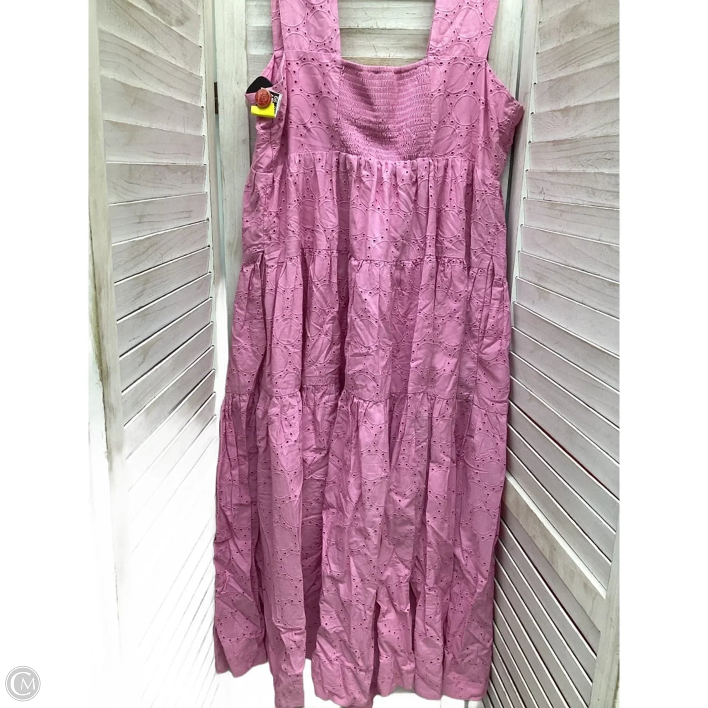 Dress Casual Maxi By Anthropologie In Pink, Size: Xl