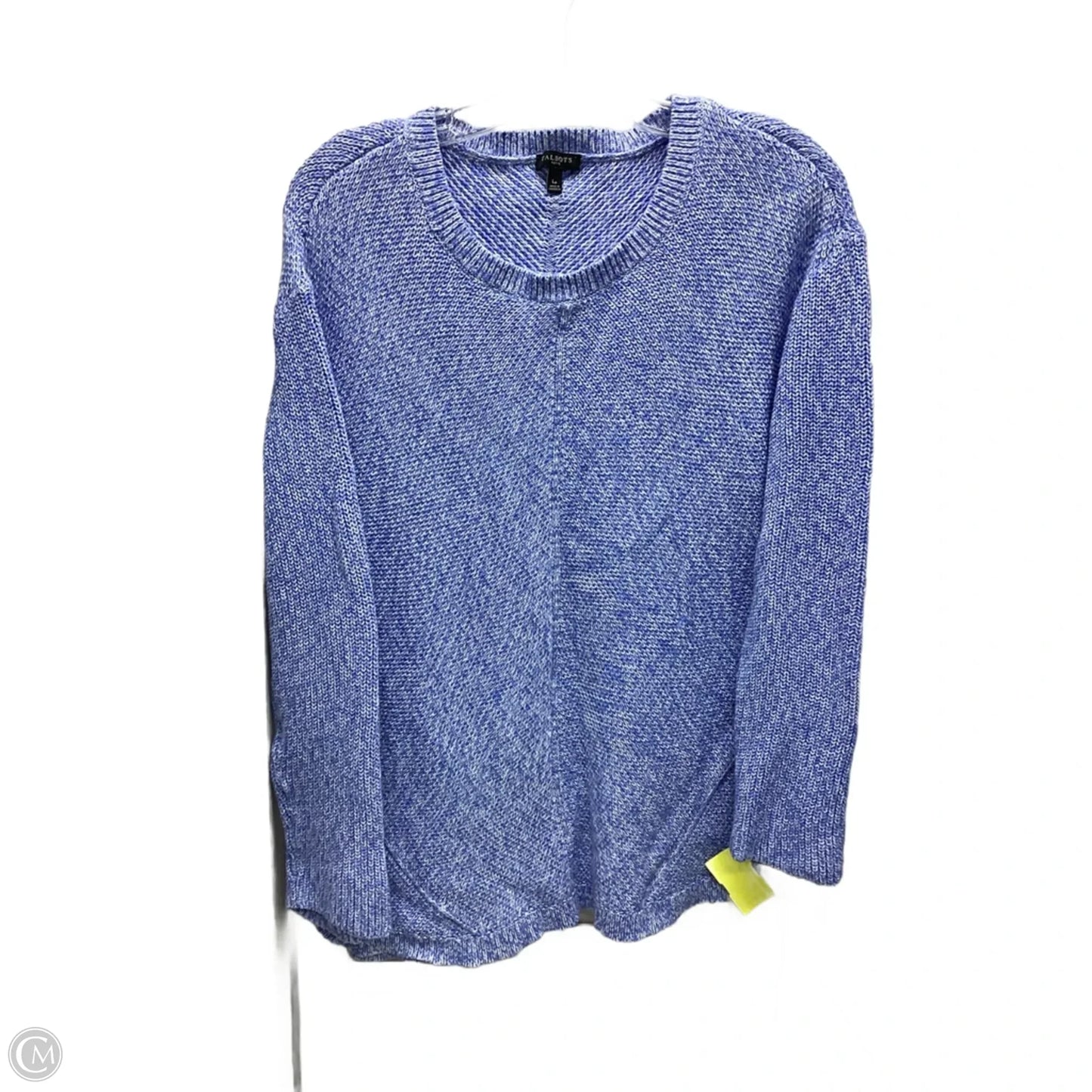 Sweater By Talbots In Blue, Size: Lp