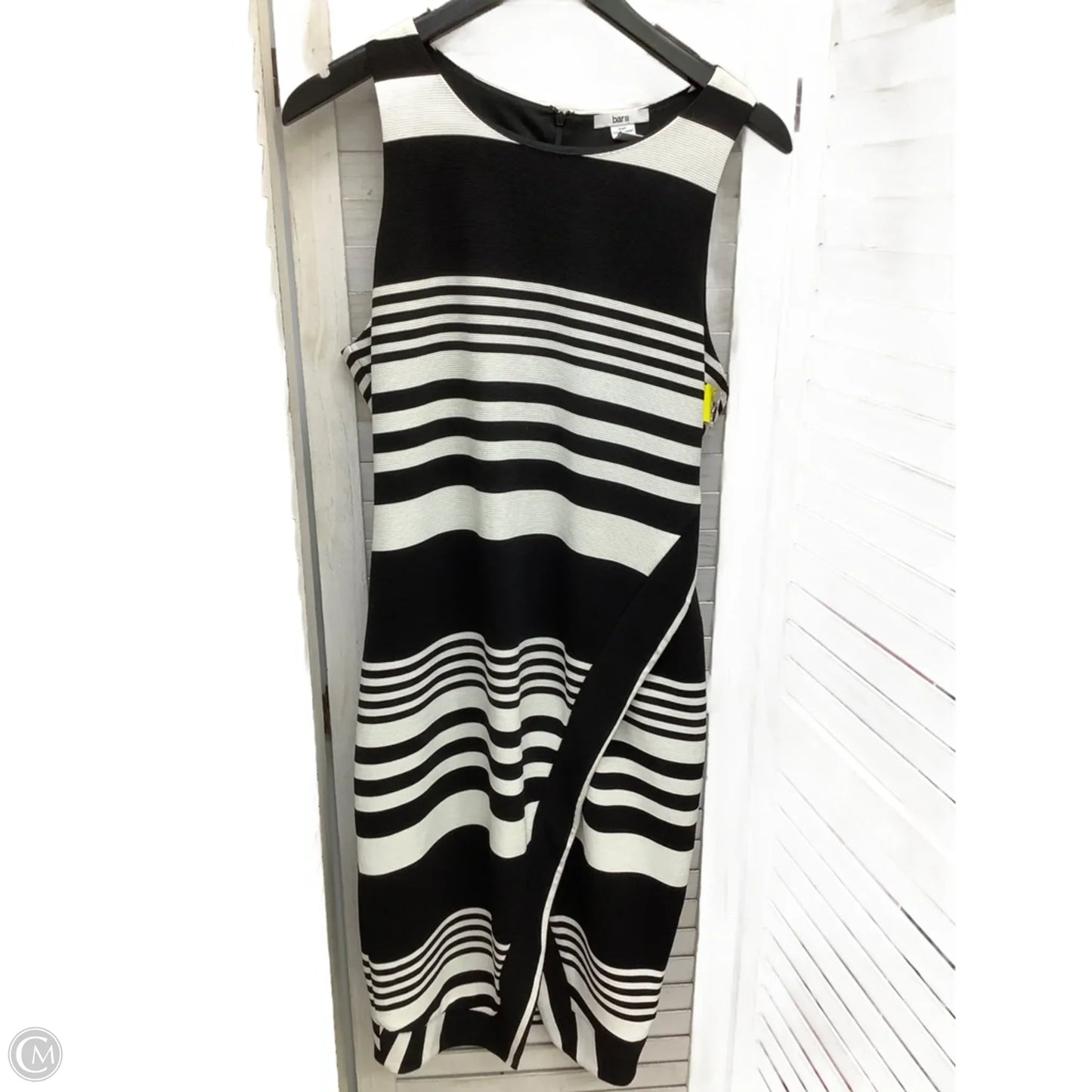 Dress Casual Midi By Bar Iii In Striped Pattern, Size: L