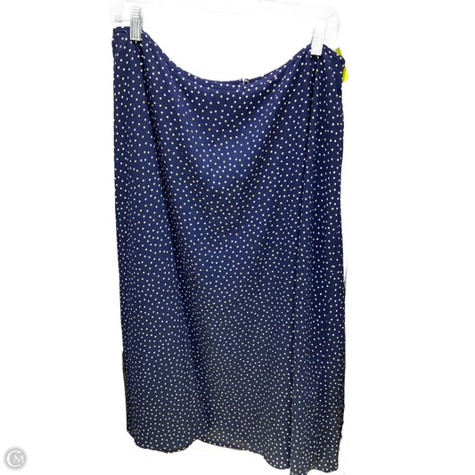 Skirt Maxi By Talbots In Polkadot Pattern, Size: 16