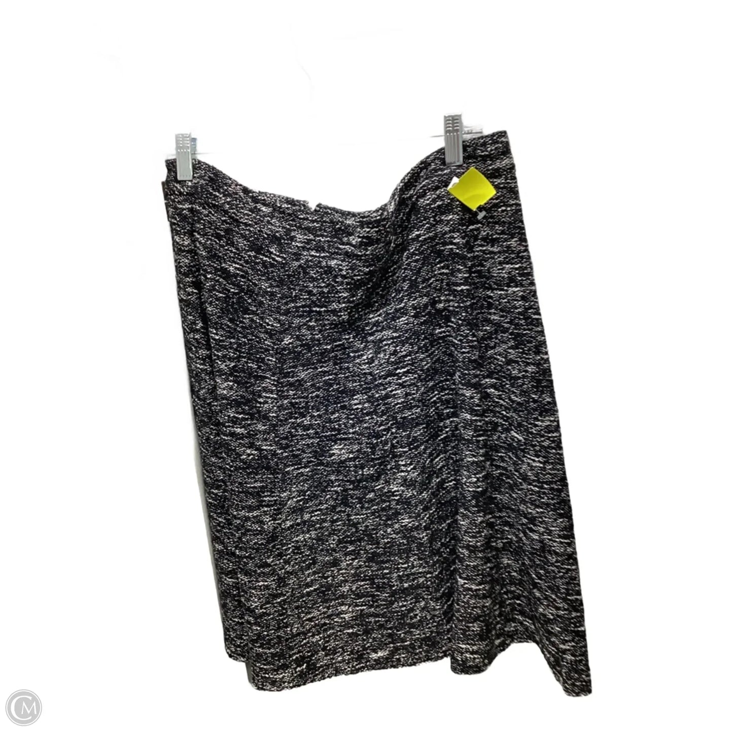 Skirt Midi By Talbots In Black & White, Size: 12