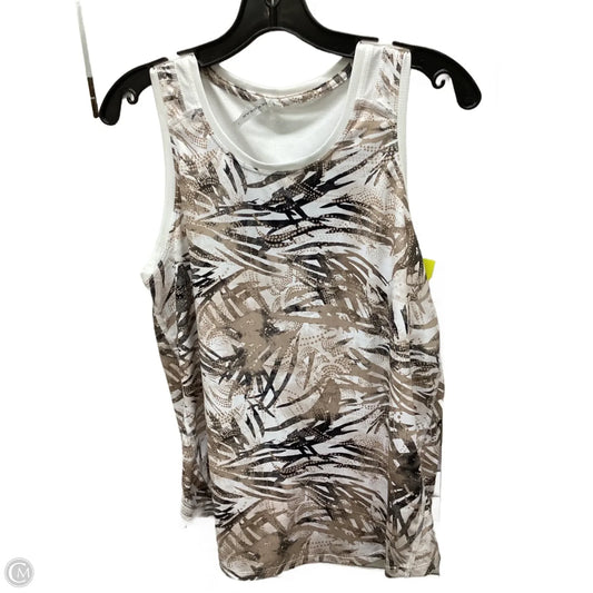Athletic Tank Top By Tek Gear In Multi-colored, Size: M