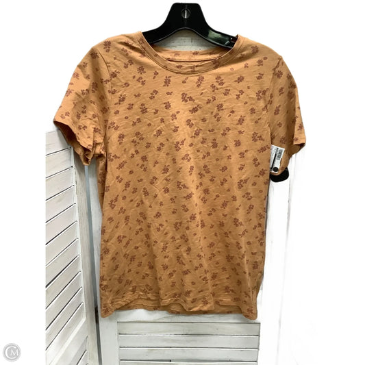 Top Short Sleeve By Sonoma In Floral Print, Size: S