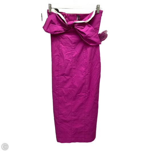 Dress Casual Midi By Anthropologie In Purple, Size: S