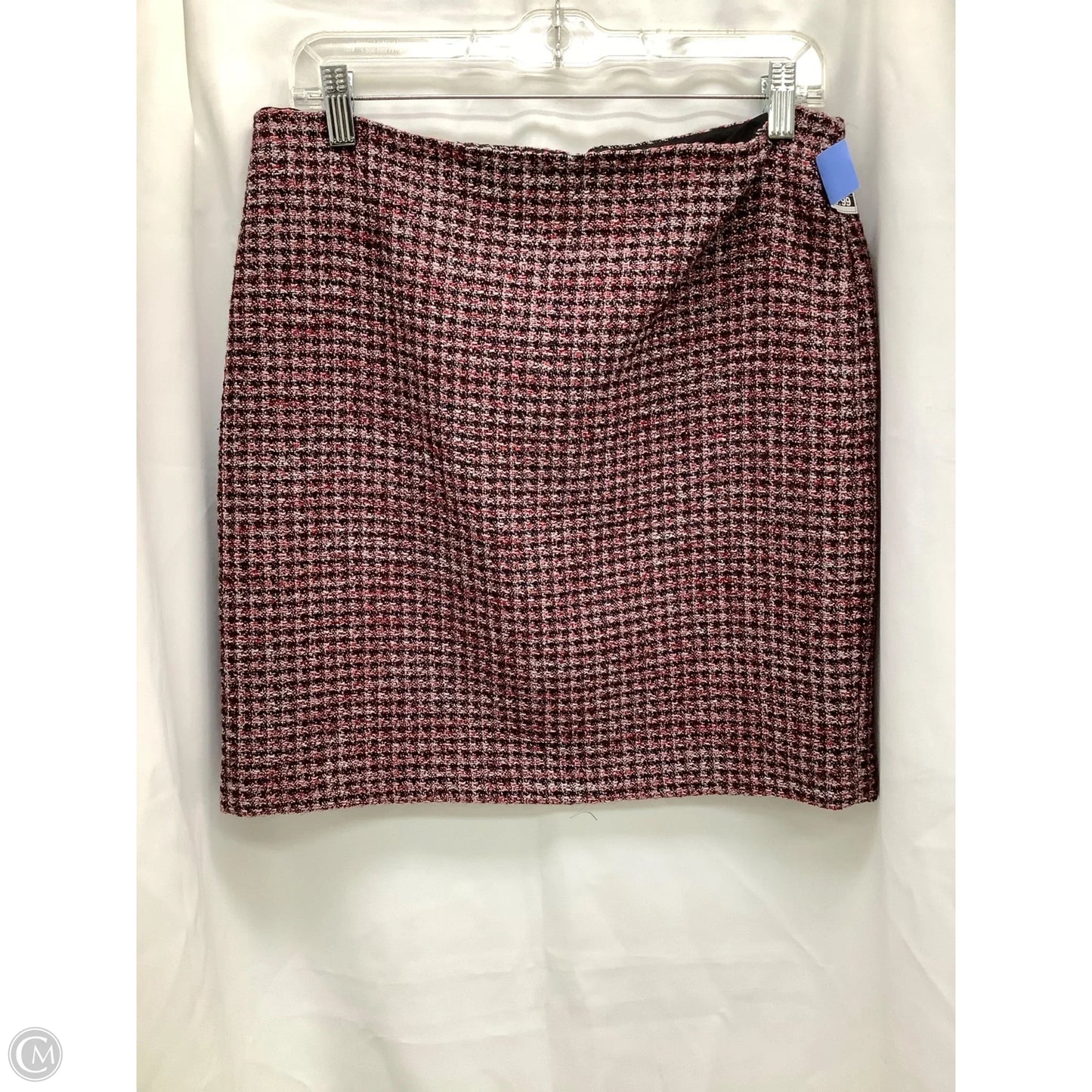 Skirt Midi By White House Black Market In Plaid Pattern, Size: 8