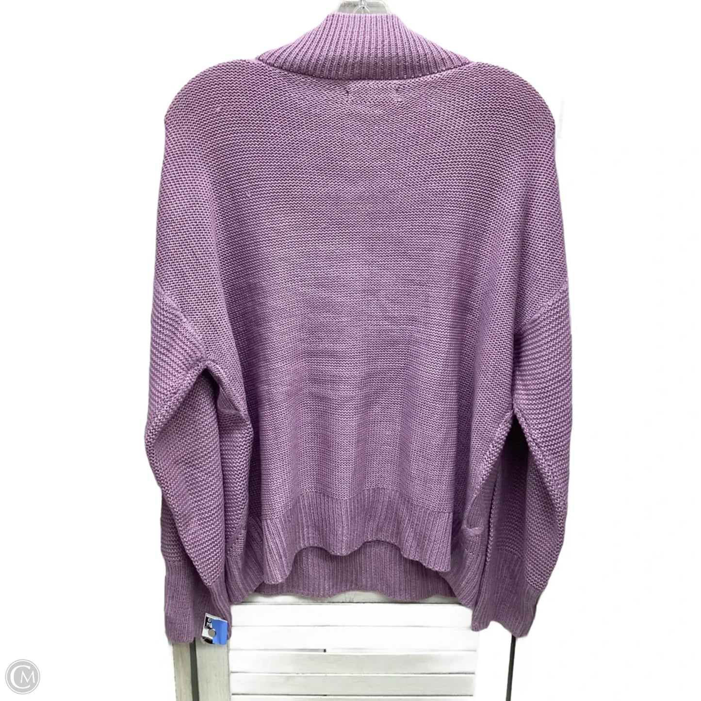 Sweater By Steve Madden In Purple, Size: Xl