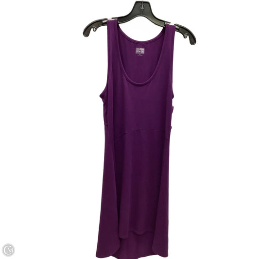 Dress Casual Midi By Converse In Purple, Size: M