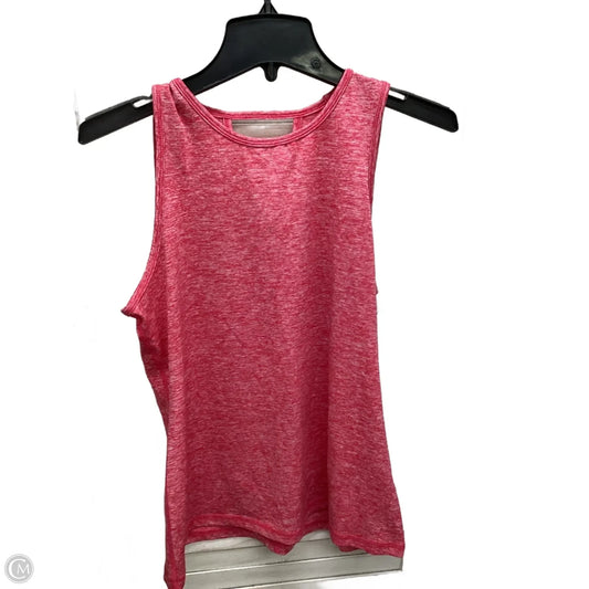 Athletic Tank Top By Ideology In Pink, Size: M