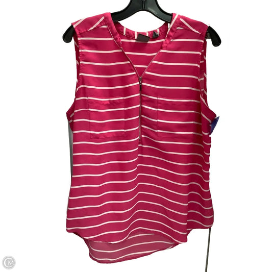 Top Sleeveless By New York And Co In Striped Pattern, Size: Xl