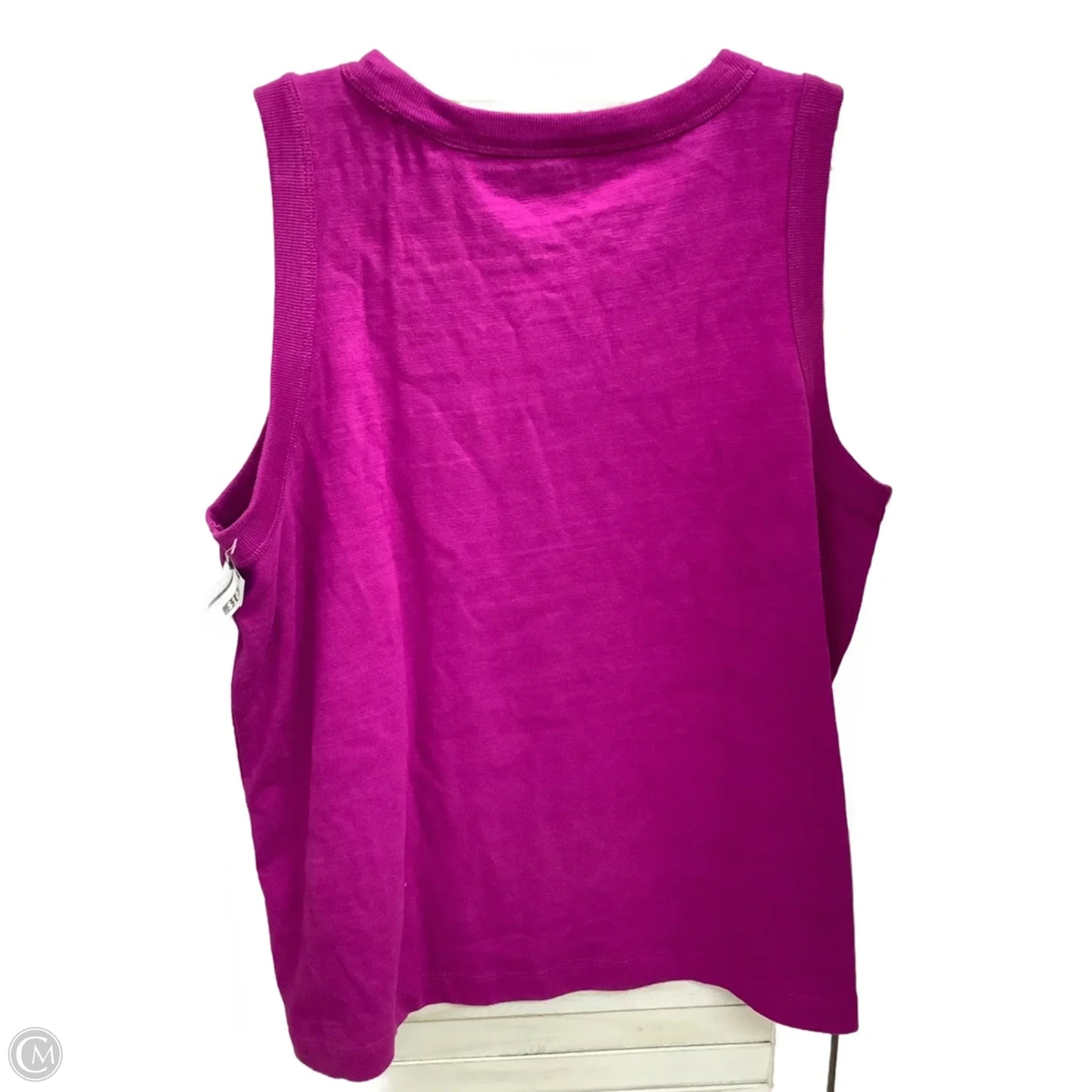 Top Sleeveless By Loft In Purple, Size: Xl