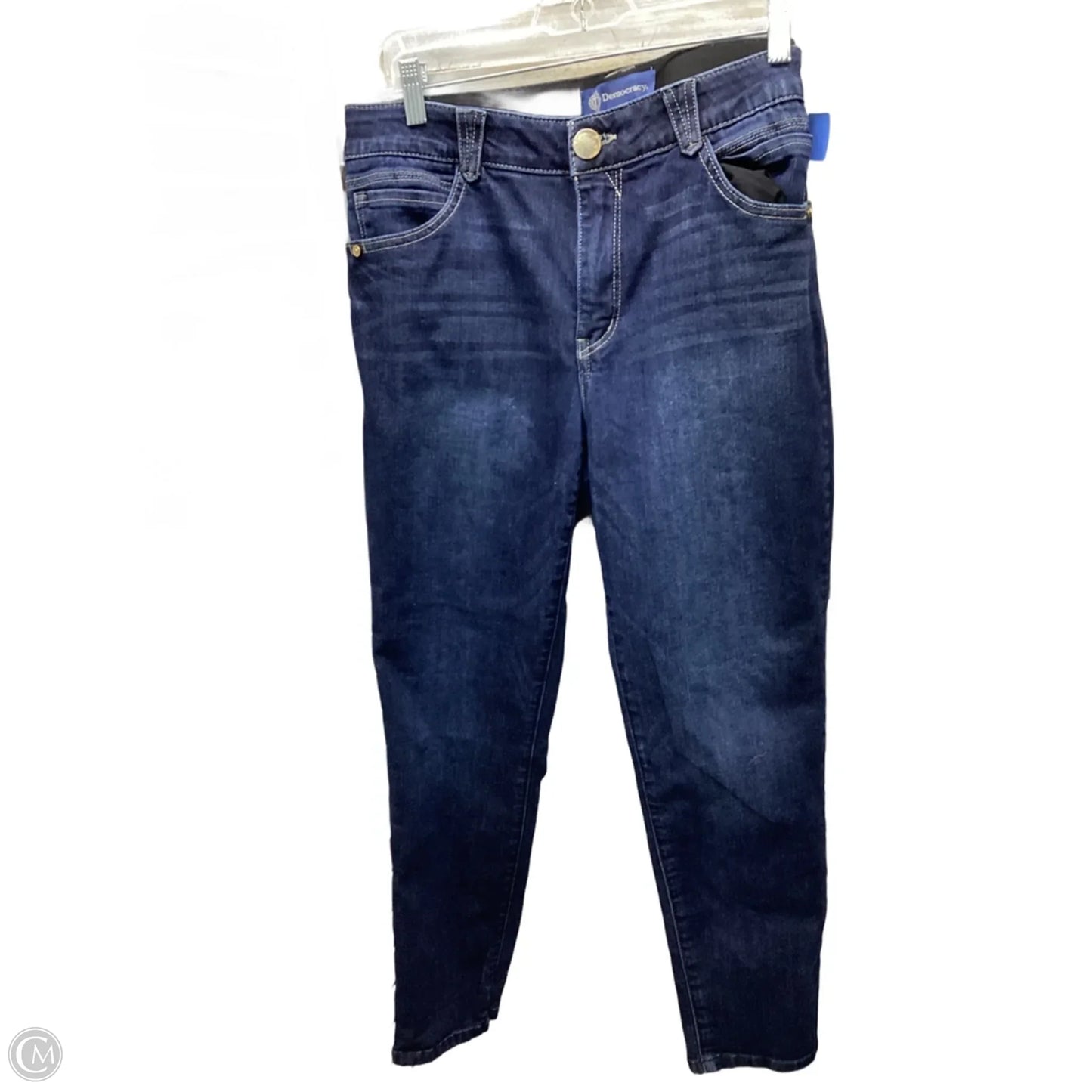 Jeans Skinny By Democracy In Blue Denim, Size: 14