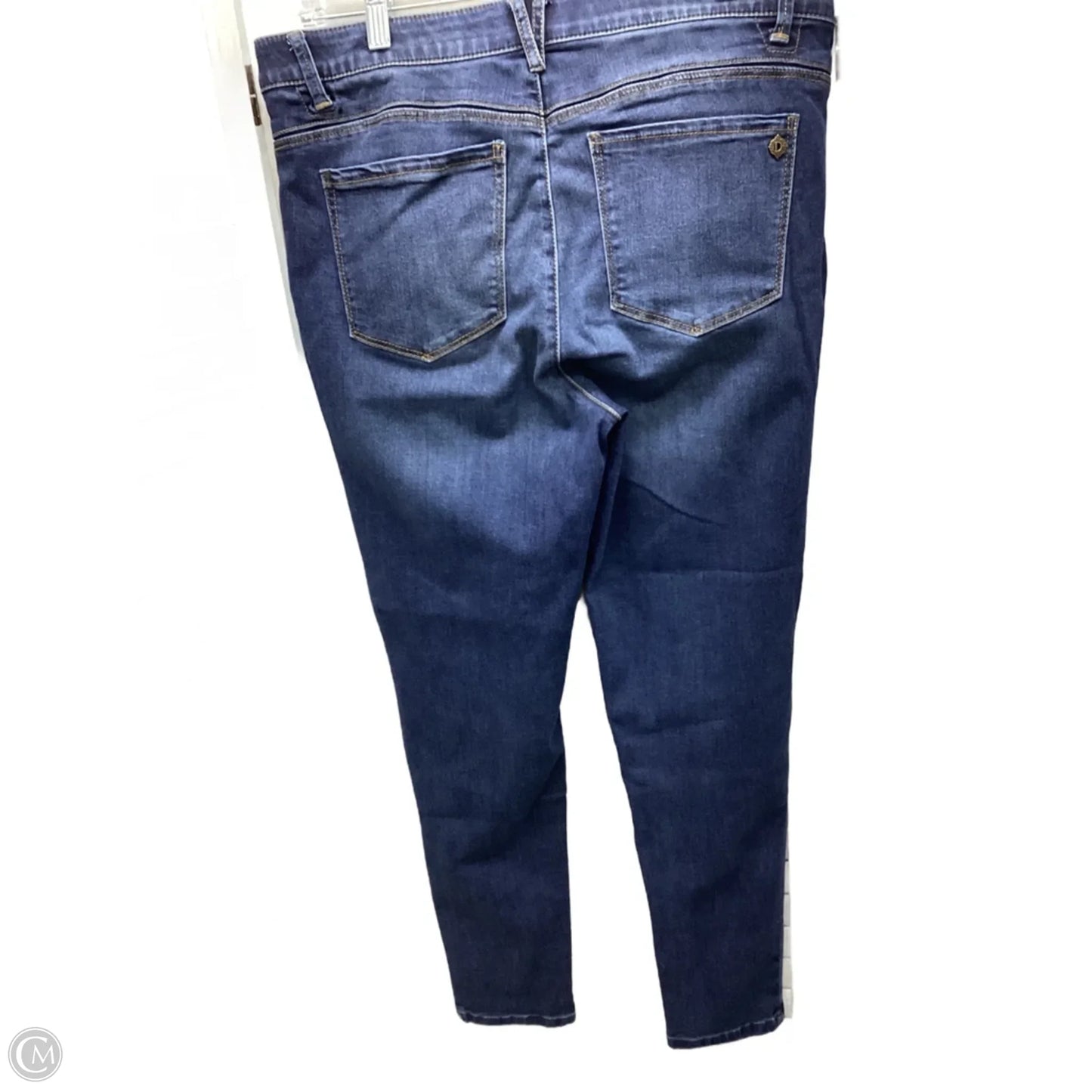 Jeans Skinny By Democracy In Blue Denim, Size: 14