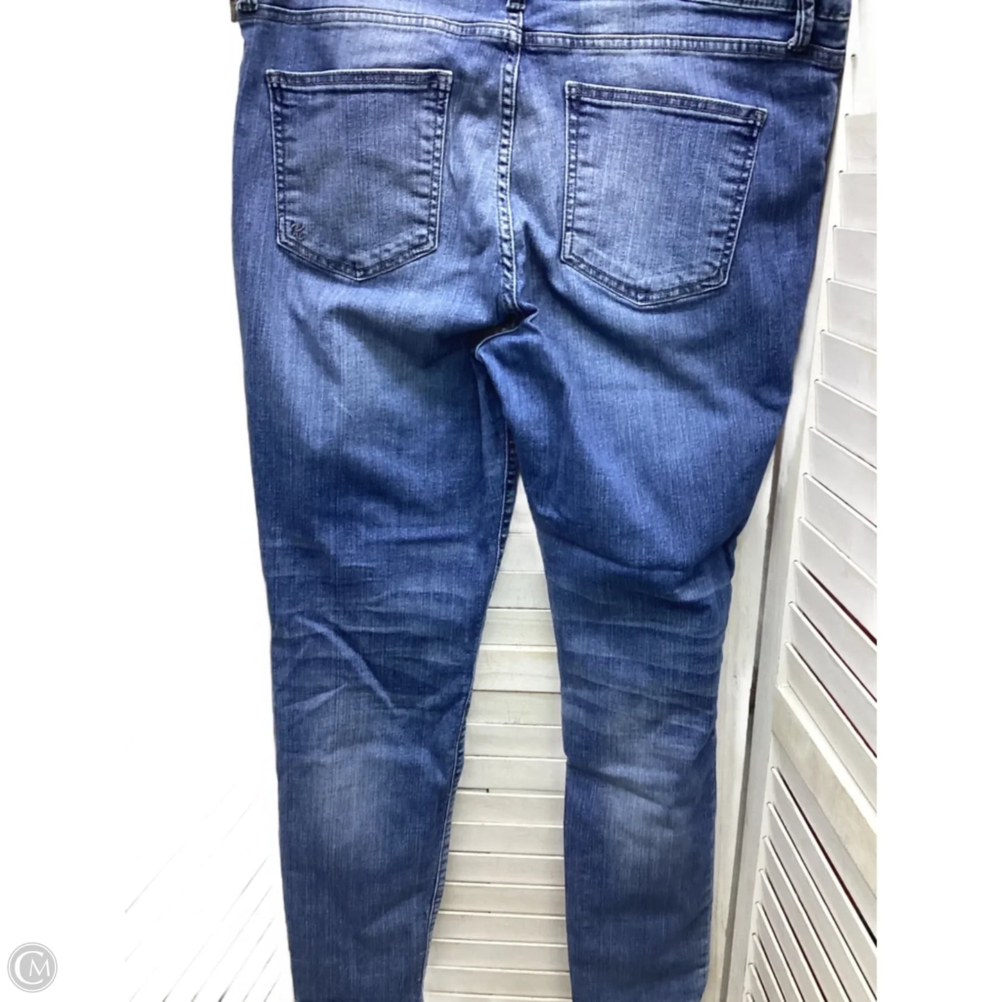 Jeans Skinny By Kut In Blue Denim, Size: 16