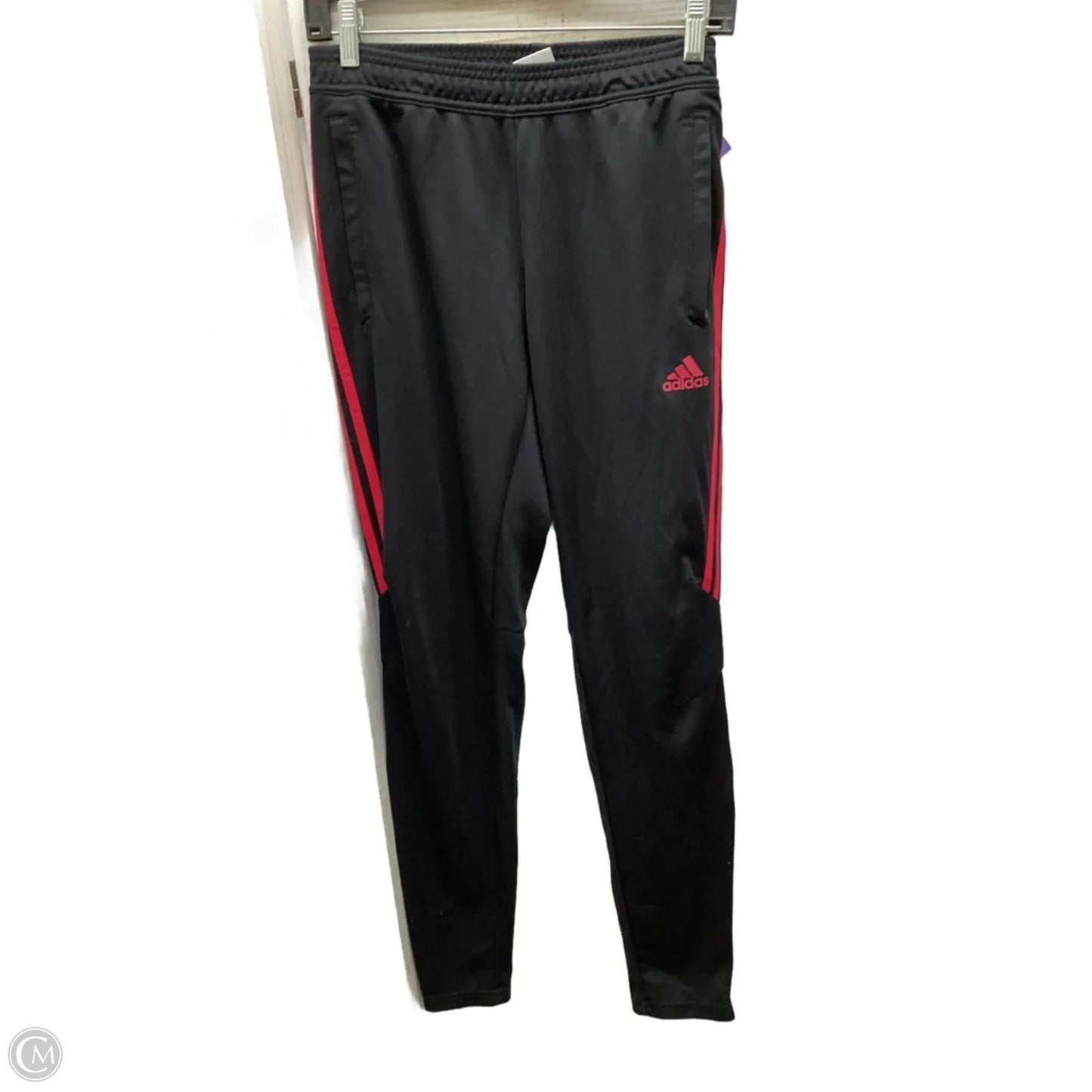 Athletic Pants By Adidas In Black, Size: M