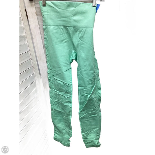 Athletic Leggings By Gym Shark In Teal, Size: S