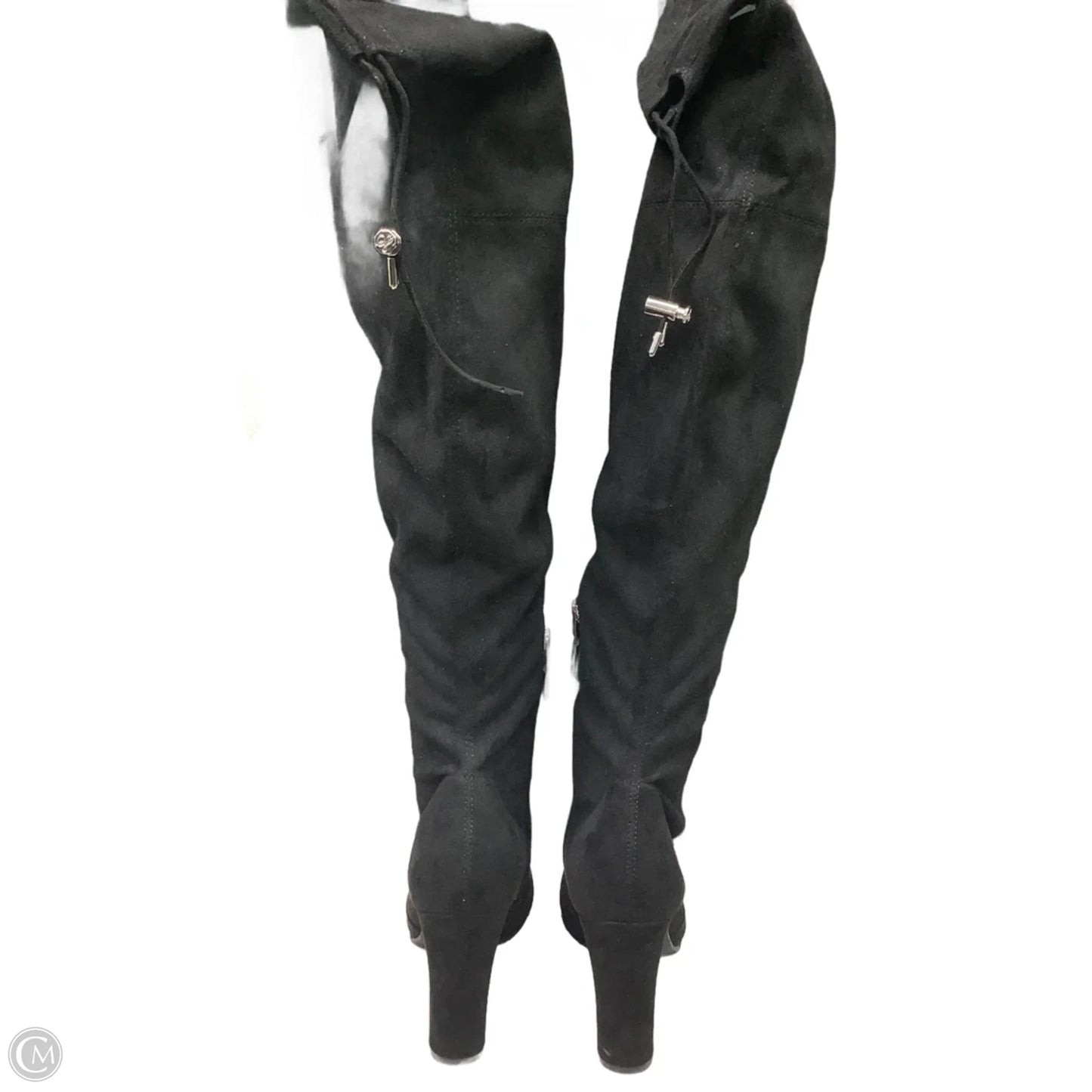 Boots Knee Heels By Sam Edelman In Black, Size: 9